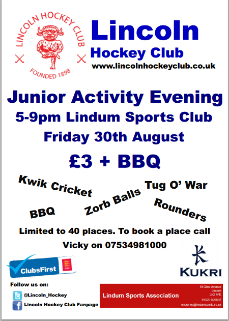 Junior Activity Evening Poster